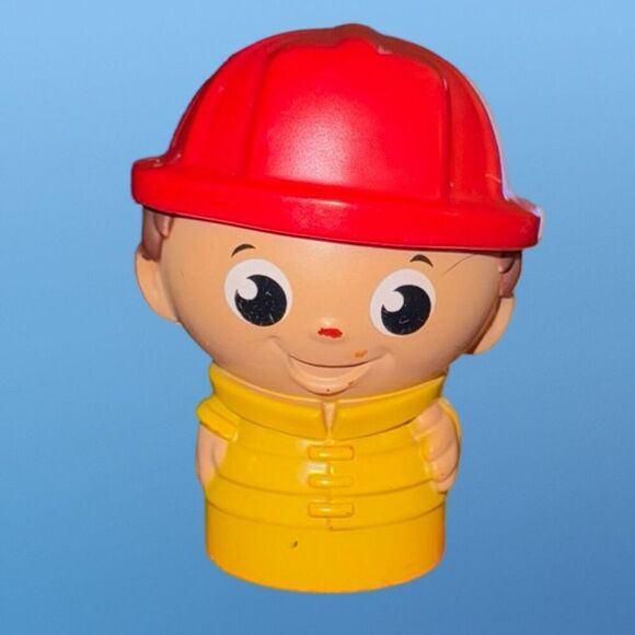 Mega Bloks Fire Truck Fireman Freddy Action Figure 3" B22 - Picture 1 of 6